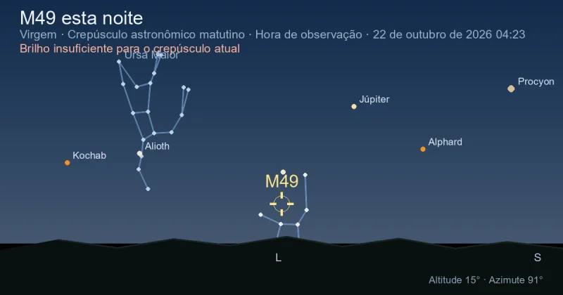M49 esta noite