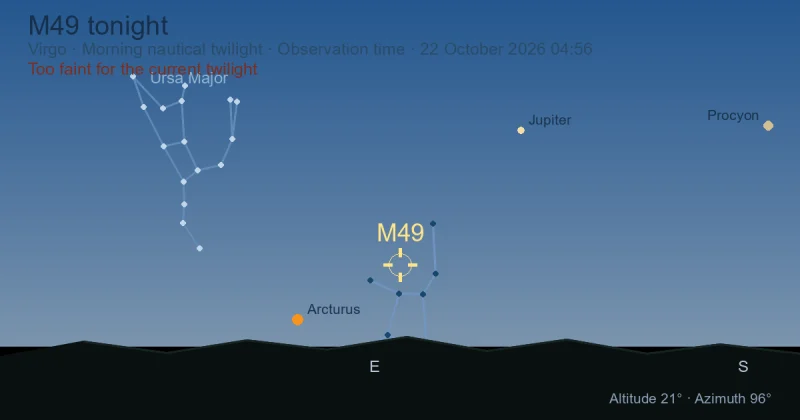 M49 tonight