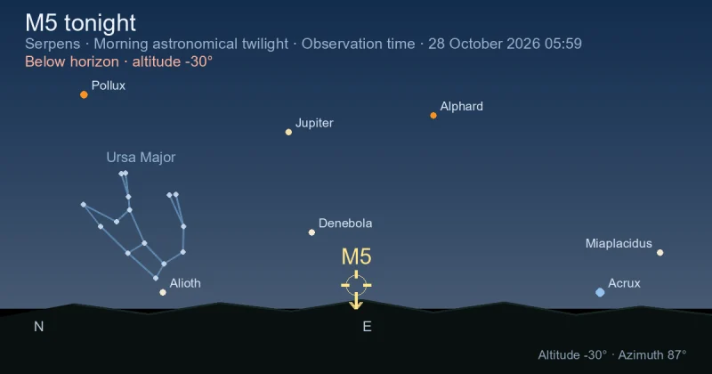 M5 tonight