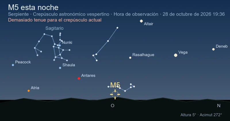 M5 esta noche