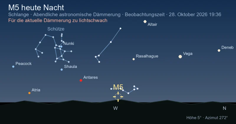 M5 heute Nacht