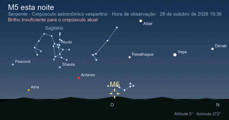 M5 esta noite