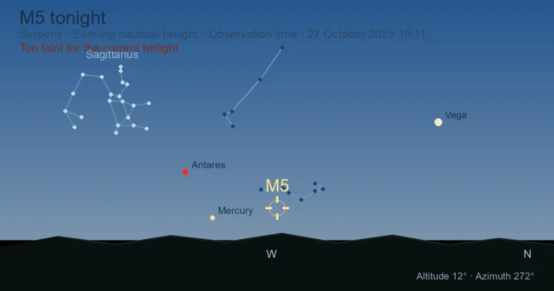 M5 tonight