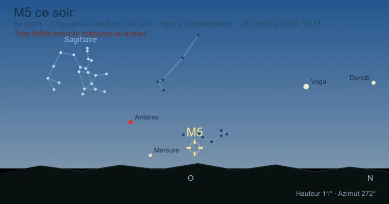 M5 ce soir