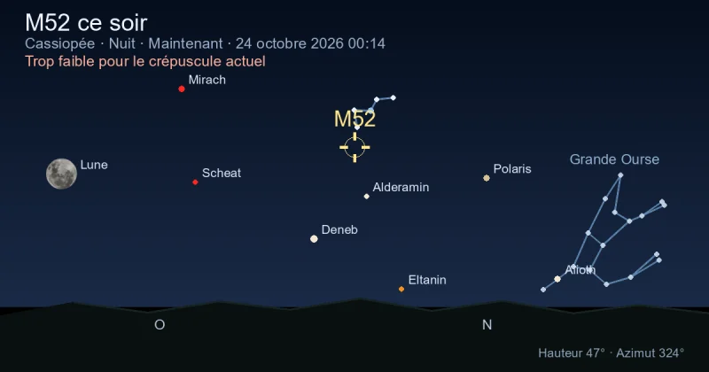 M52 ce soir
