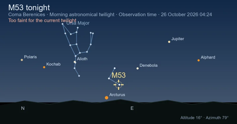 M53 tonight