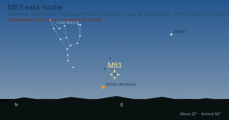 M53 esta noche