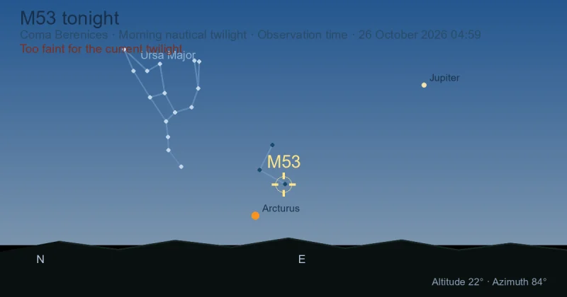 M53 tonight