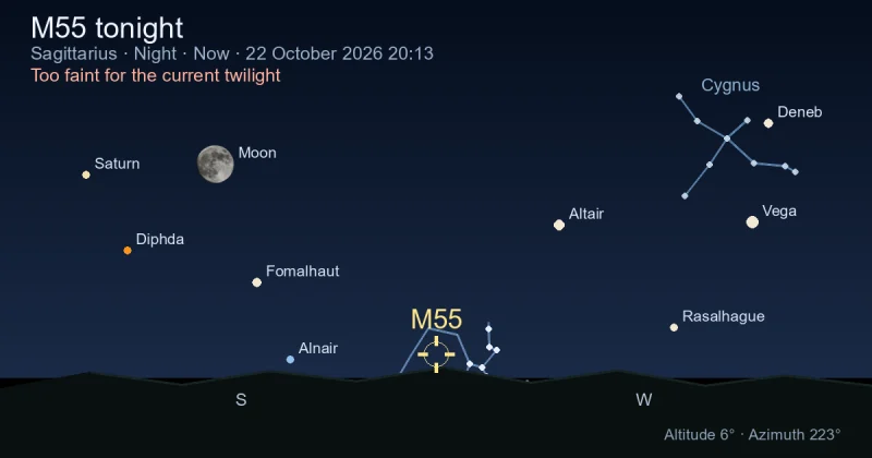 M55 tonight