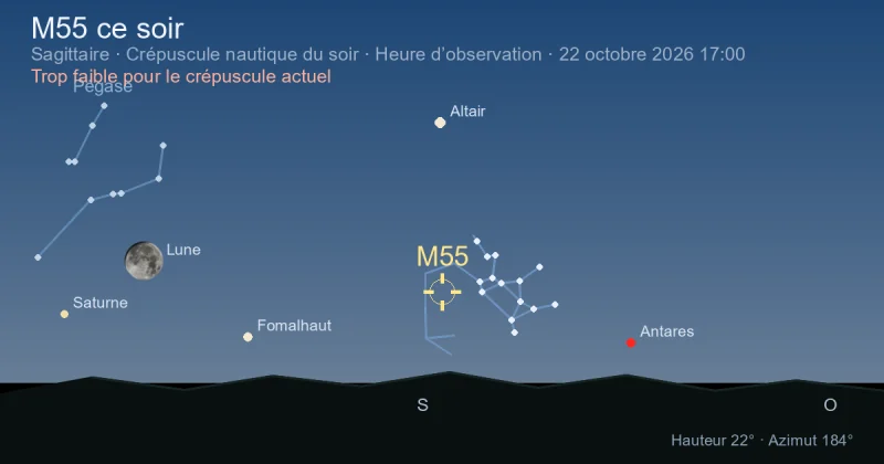 M55 ce soir