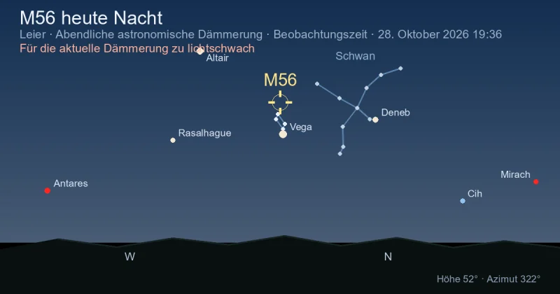 M56 heute Nacht