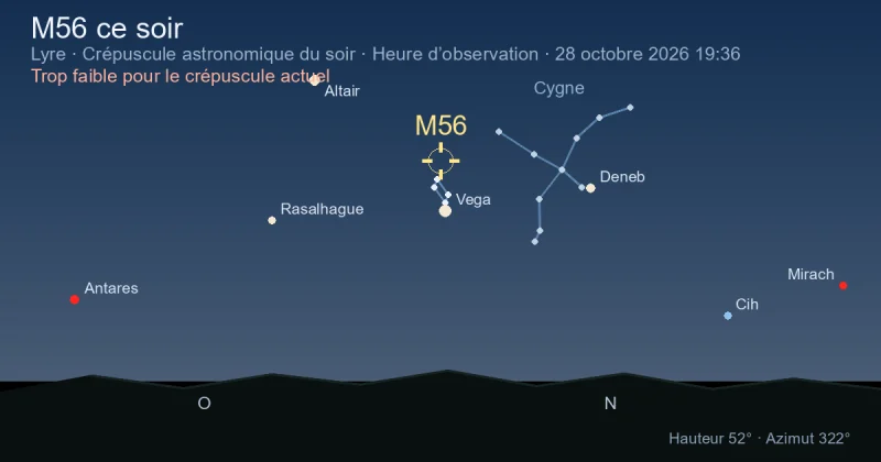 M56 ce soir