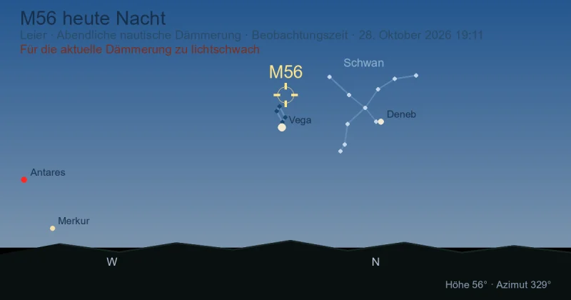 M56 heute Nacht