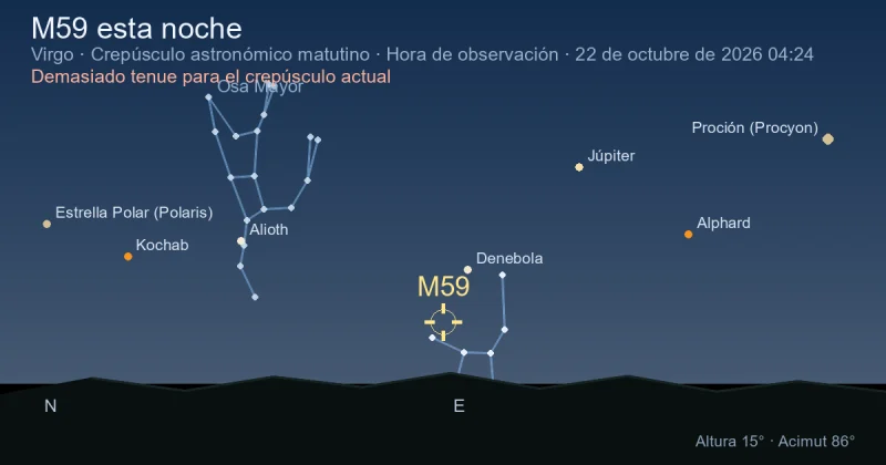 M59 esta noche
