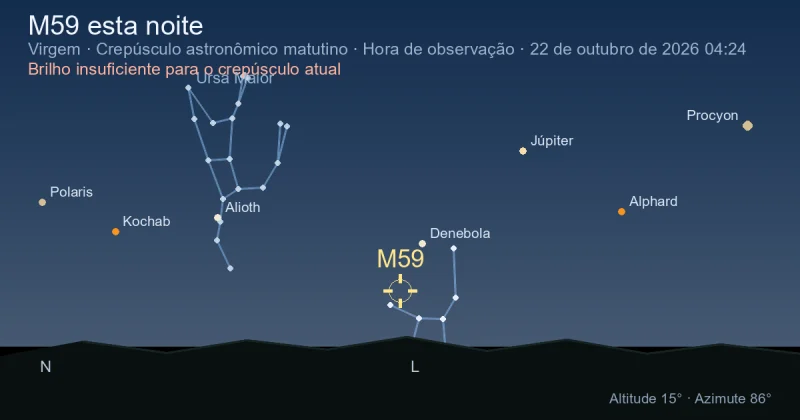 M59 esta noite