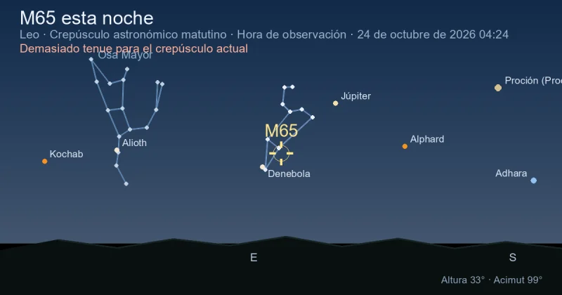 M65 esta noche