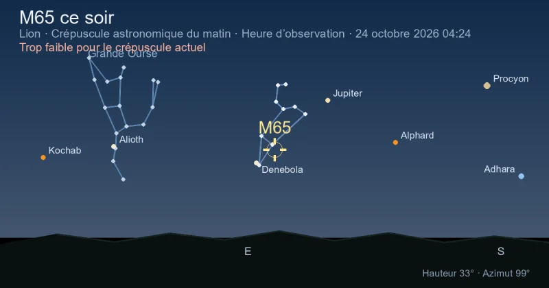 M65 ce soir