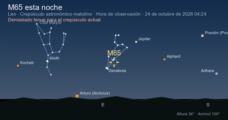 M65 esta noche