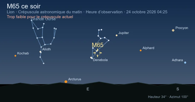 M65 ce soir