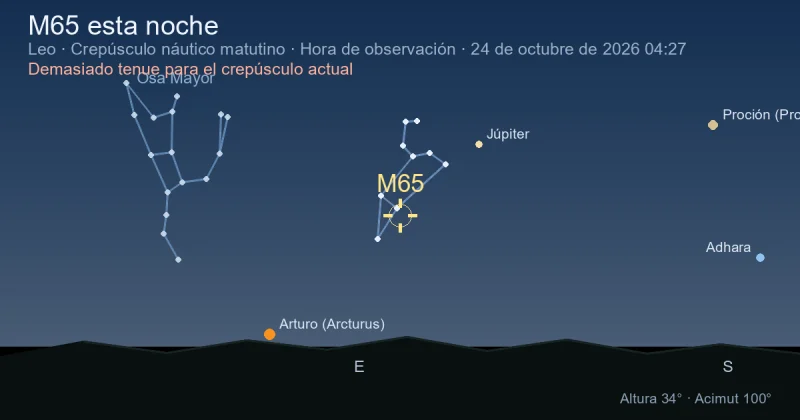 M65 esta noche