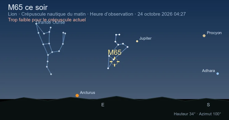 M65 ce soir