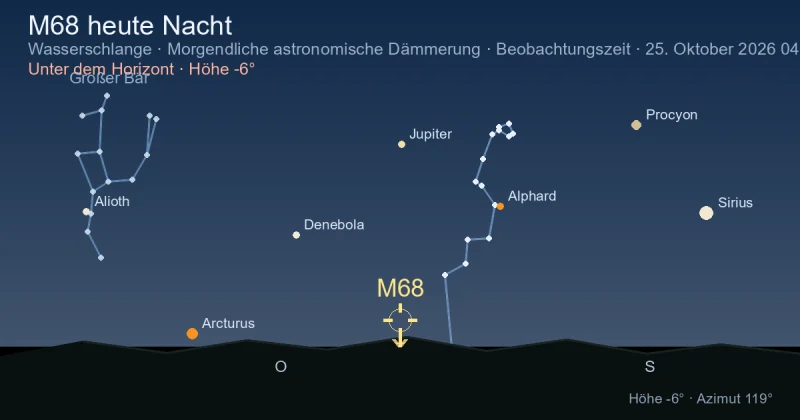 M68 heute Nacht