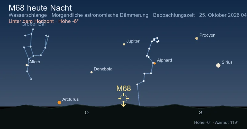 M68 heute Nacht