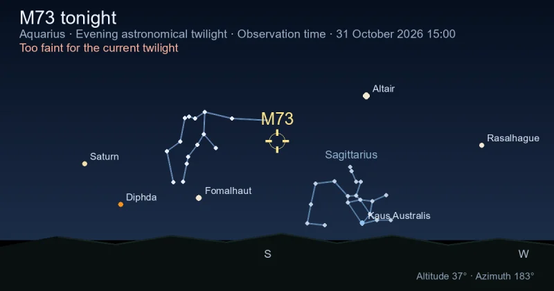 M73 tonight