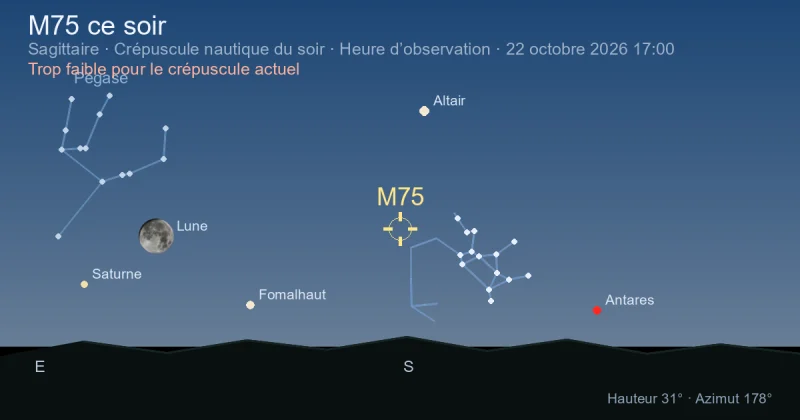 M75 ce soir
