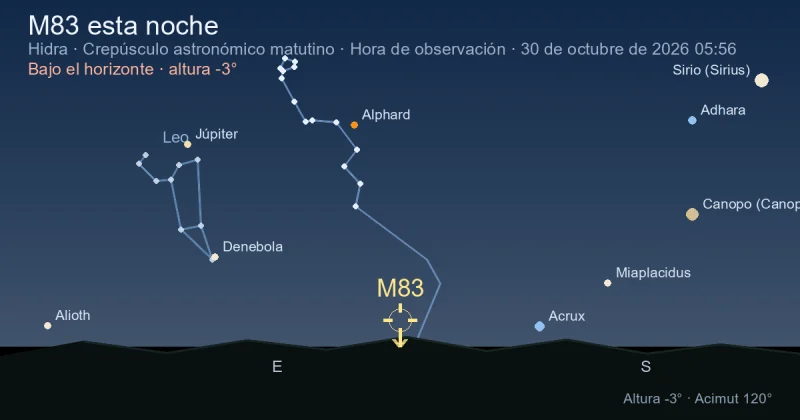 M83 esta noche