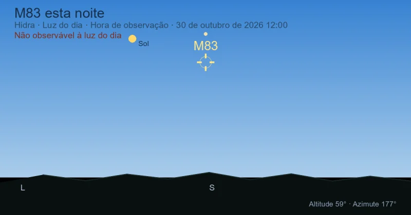 M83 esta noite