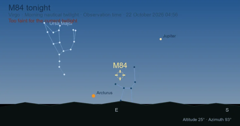 M84 tonight