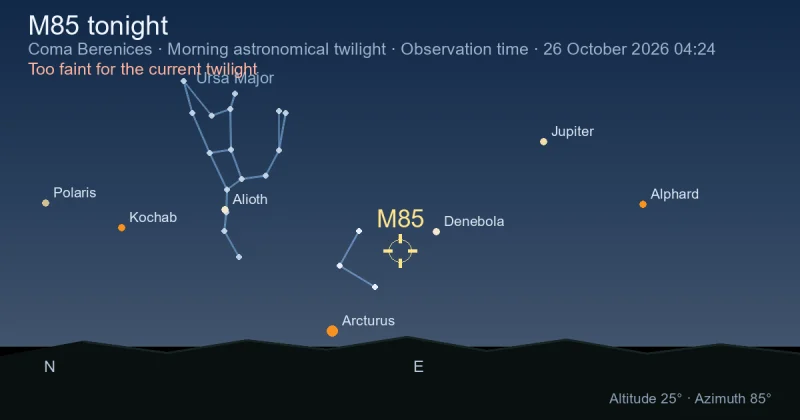 M85 tonight