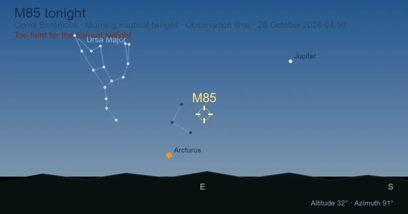 M85 tonight