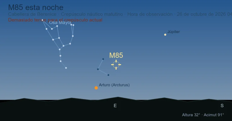 M85 esta noche