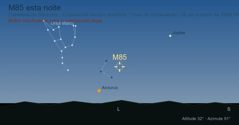 M85 esta noite