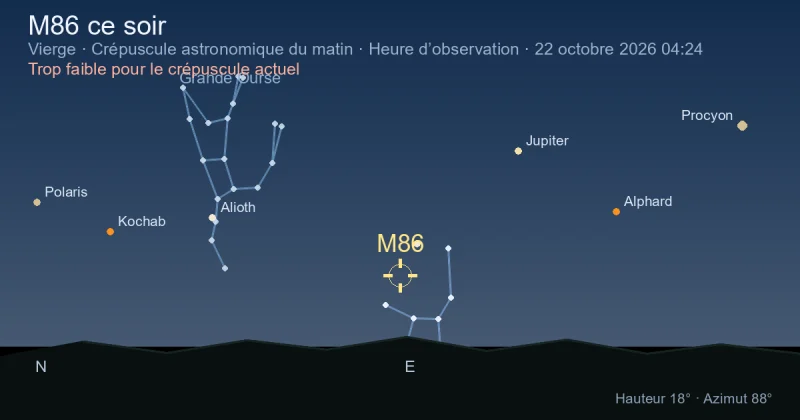 M86 ce soir