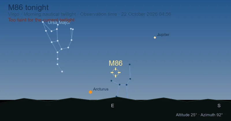 M86 tonight