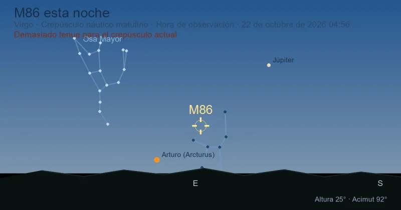 M86 esta noche
