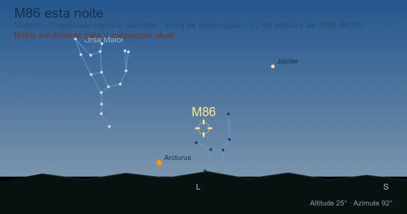 M86 esta noite