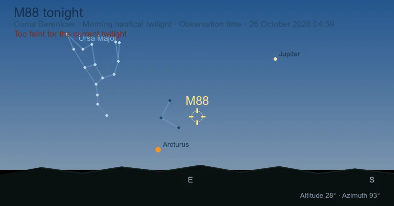 M88 tonight