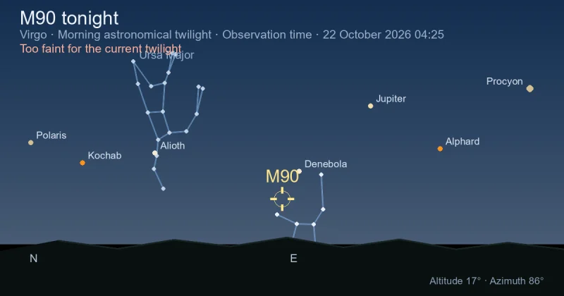 M90 tonight