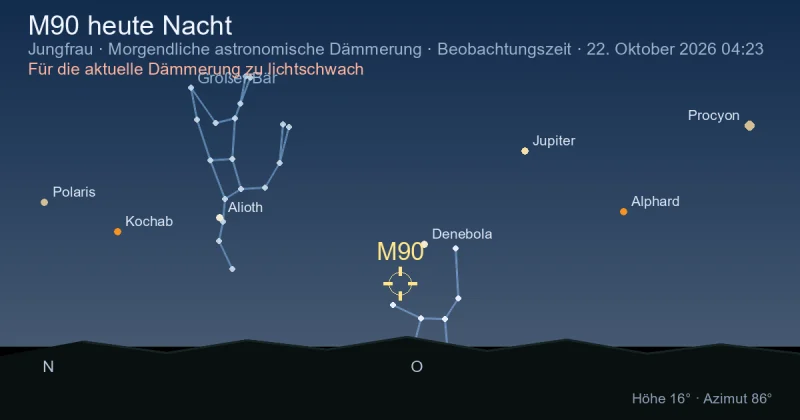 M90 heute Nacht
