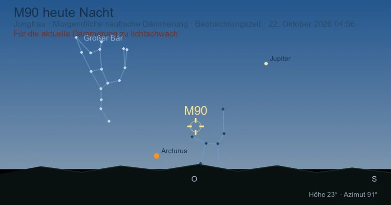 M90 heute Nacht