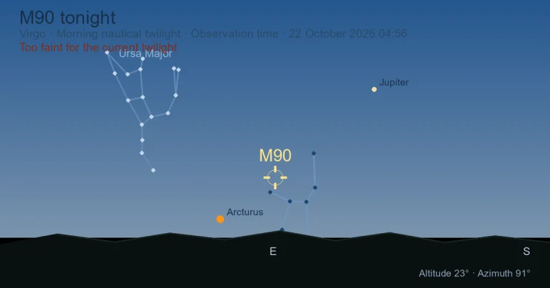 M90 tonight