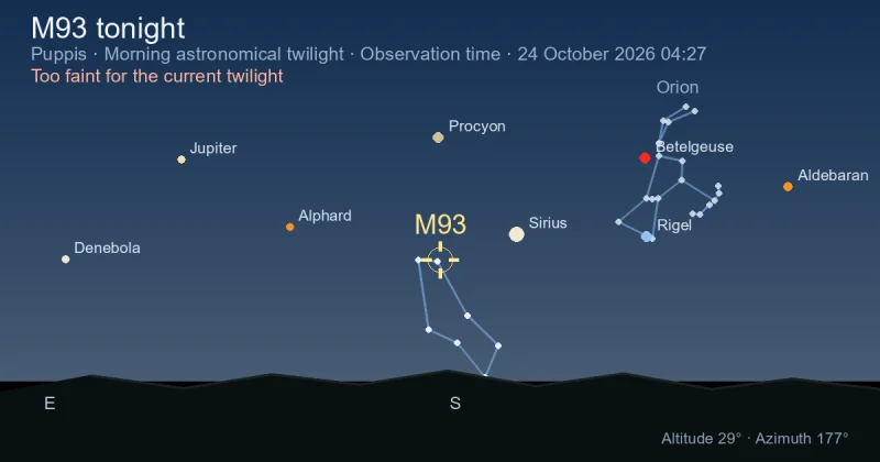 M93 tonight