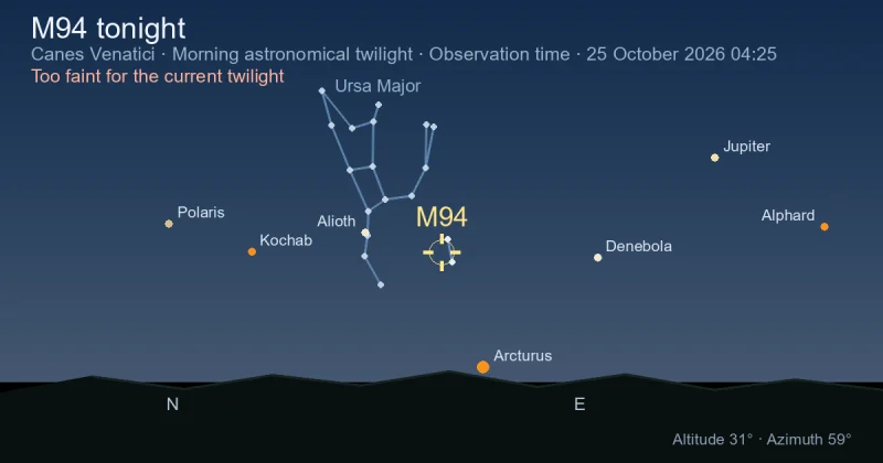 M94 tonight