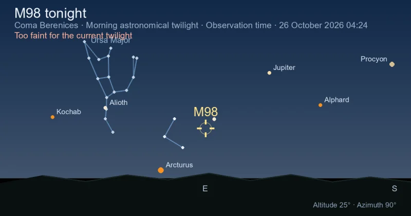 M98 tonight