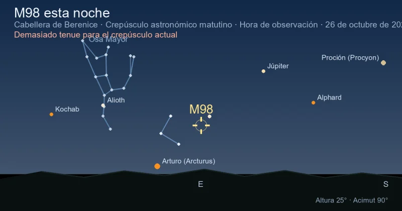 M98 esta noche