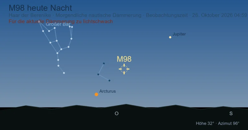 M98 heute Nacht